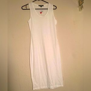 White pass the knee dress